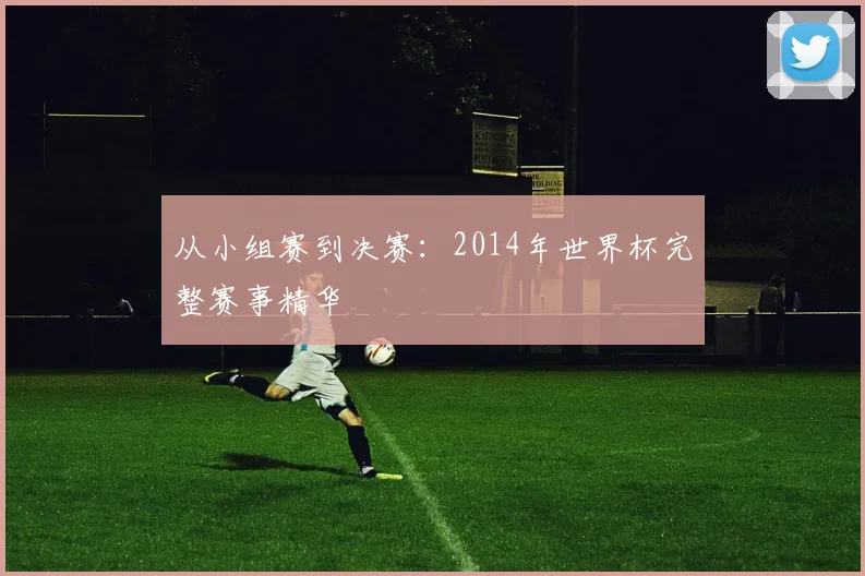从小组赛到决赛：2014年世界杯完整赛事精华